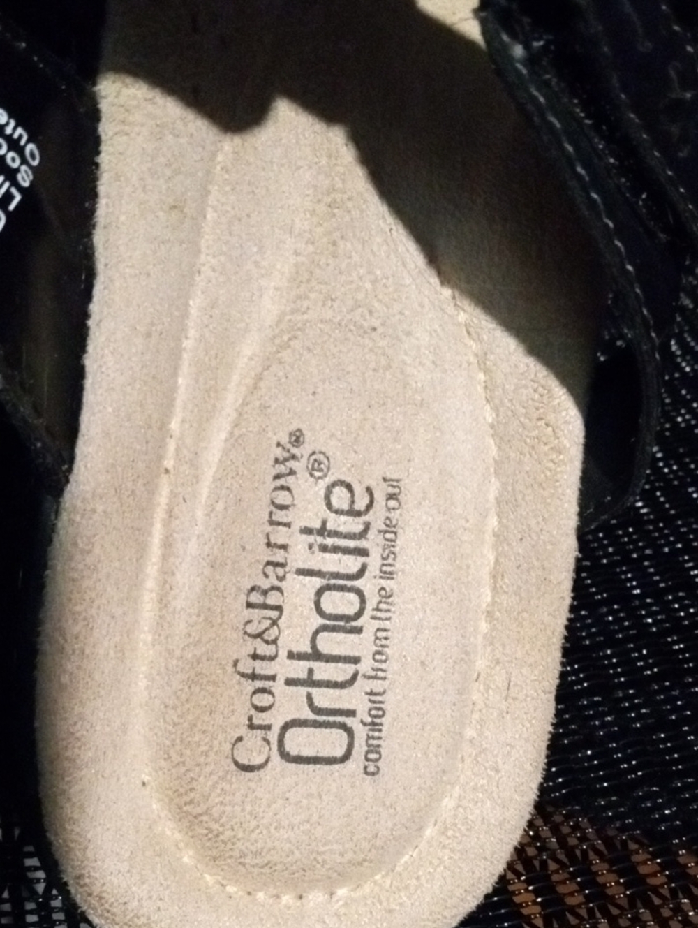 croft & barrow Black Multi-Strap Ortholite Slide Sandals - Picture 2 of 14